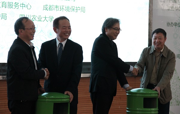 2015HelloRecycle索尼全国大学生资源回收再利用宣传活动在校举办